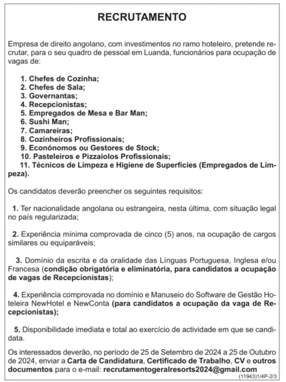 Emprego